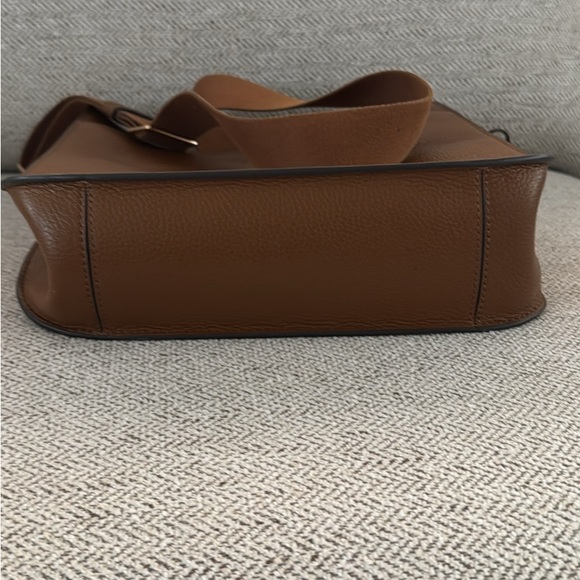 Tory Burch Tan Leather Messenger Bag - Picture 4 of 4